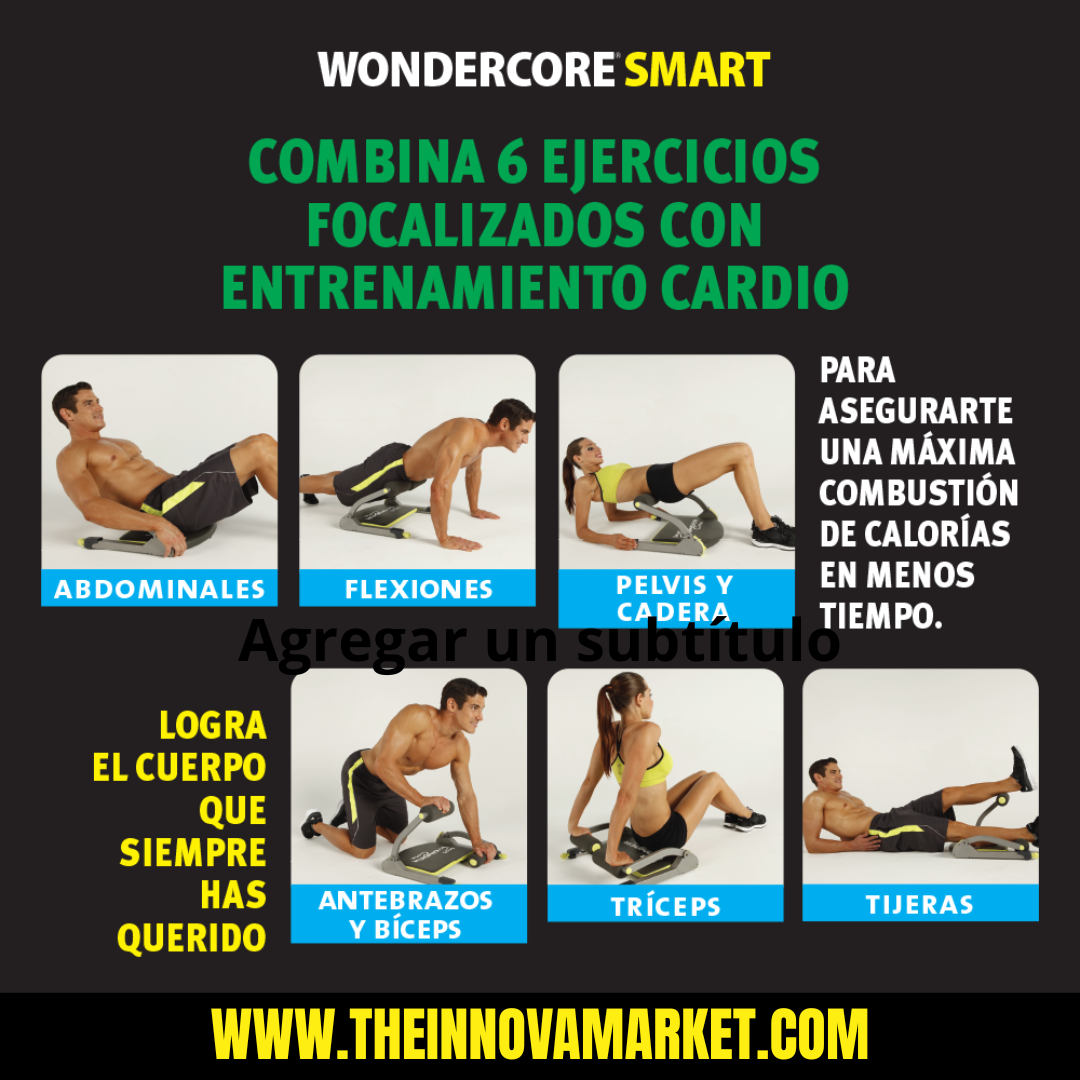 WONDER CORE SMART Ejercitadora 6 en 1