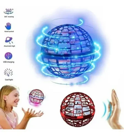 ESFERA VOLADORA CON LUCES LED 2X1